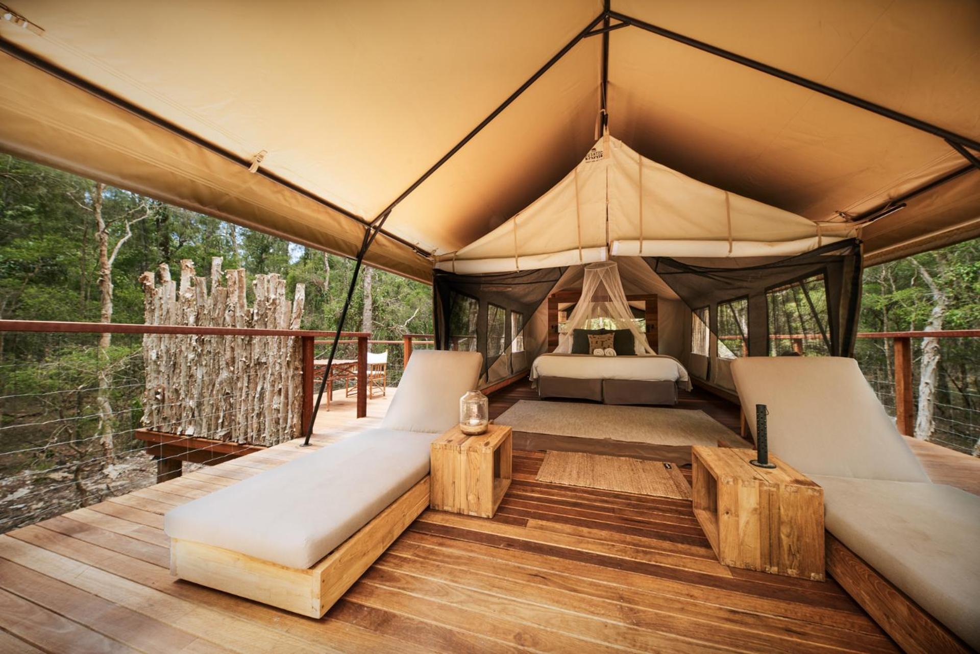 Paperbark Camp Hotel Woollamia Bagian luar foto