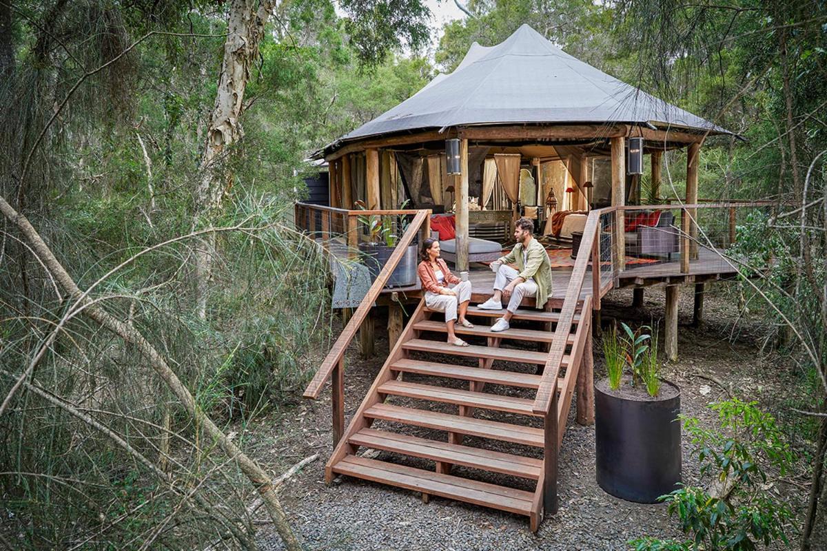 Paperbark Camp Hotel Woollamia Bagian luar foto